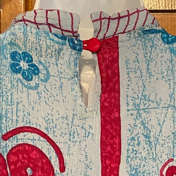 AYASYA BOHO Vibrant Color Intricate Patterns Tropical Gypsy Size Small / Medium - Picture 8 of 12